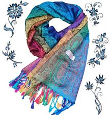 Echarpe pashmina soie d'occasion  Toulon-