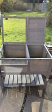 Wooden grey tortoise for sale  SOLIHULL