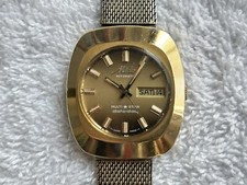 Vintage Mido Multistar Data Dia/Data Banhado a Ouro Relógio Automático Fabricado na Suíça comprar usado  Enviando para Brazil