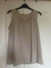 Gold vest top for sale  RICKMANSWORTH