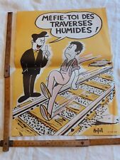 Ancienne affiche sécurité d'occasion  Hondschoote