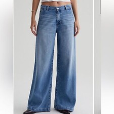NOVO AG Stella Jeans Baggy Baixo Pendurado Perna Larga em Eacalate tamanho 29 comprar usado  Enviando para Brazil