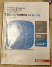 Matematica.azzurro seconda edi usato  Viareggio
