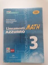 Lineamenti.math azzurro vol.3 usato  Caltagirone