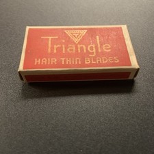 Triangle razor blades for sale  Hudson
