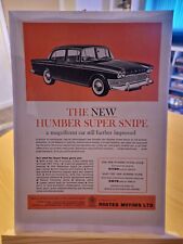 Original 1962 humber for sale  ROCHDALE