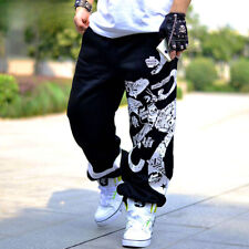 Calça masculina hip hop moda casual esporte treinamento fitness estilo rua alta nova comprar usado  Enviando para Brazil