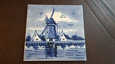 Vintage handpainted delft for sale  PORT TALBOT