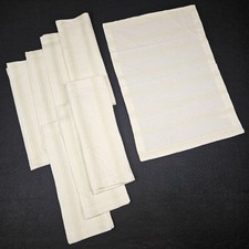 Conjunto de 8 guardanapos One Kings Lane linho algodão mesa de jantar tecido retangular creme, usado comprar usado Conjunto de 8 guardanapos One Kings Lane linho algodão mesa de jantar tecido retangular creme, usado comprar usado  Enviando para Brazil