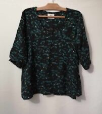 Blouse noire bleue d'occasion  Bourg-de-Thizy