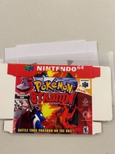 Pokemon Stadium - NINTENDO 64 N64 - CAIXA + PROTETOR comprar usado  Enviando para Brazil