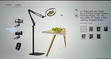 Ring light tripod for sale  SURBITON