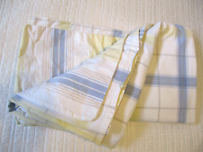 Capa de edredom Eddie Bauer Home tamanho duplo/completo xadrez e listrada reversível de algodão, usado comprar usado  Enviando para Brazil