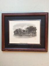 Framed antique engraving for sale  HALESWORTH