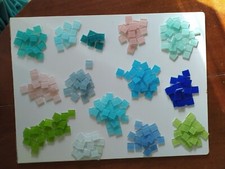 Piastrelle vetro mosaico usato  Italia