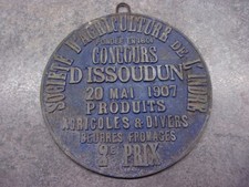 Plaque concours agricole d'occasion  Cosne-Cours-sur-Loire
