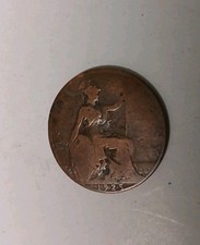 Old penny 1925. for sale  NEWMARKET