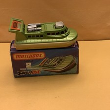 Matchbox Superfast No. 2 Hovercraft corpo verde metálico caixa original comprar usado  Enviando para Brazil