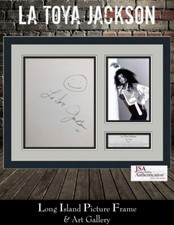 Brinquedo La Toya Jackson assinado assinatura arte personalizada moldura JSA comprar usado  Enviando para Brazil