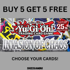 Yugioh invasion chaos for sale  PONTEFRACT