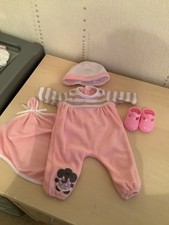 Dolls pink towelling for sale  BLACKBURN