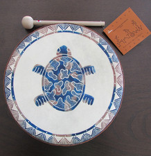 Jamtown Rebana quadro tambor J053 motivo tartaruga feito na Indonésia comprar usado  Enviando para Brazil