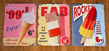 Three vintage metal for sale  THETFORD