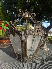 Lanterna bronzo sospensione usato  Italia