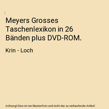Meyers grosses taschenlexikon d'occasion  Expédié en France