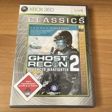 GIOCO XBOX 360 CLASSICS GHOST RECON 2 ADVANCED WARFIGHTER TOM CLANCY'S TEDESCO comprar usado  Enviando para Brazil