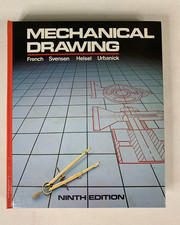 Mechanical Drawing Ninth Edition 1980 Hardcover Vintage Textbook comprar usado  Enviando para Brazil