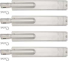 Novo conjunto de 4 queimadores de grelha de aço inoxidável fundido 304 16" substituição resistente comprar usado  Enviando para Brazil