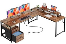 Inch shaped desk for sale  Brentwood