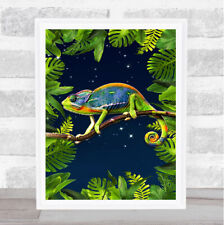 Jungle art chameleon for sale  UK