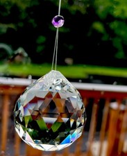faceted crystal sphere prism for sale faceted crystal sphere prism for sale La Grange