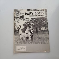 Dairy goats book for sale  Clinton