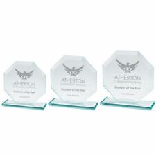 Engraved glass award for sale  BLAYDON-ON-TYNE