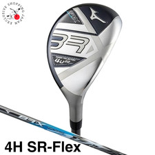 Usado, Mizuno BR-X Utilitário Híbrido Masculino 4H SR-Flex Eixo de Grafite Original Modelo Japão comprar usado  Enviando para Brazil