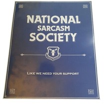 national sarcasm society sign for sale national sarcasm society sign for sale East Palestine