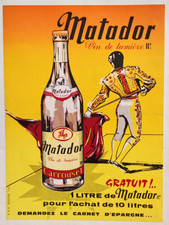 Affiche originale ancienne d'occasion  Marseille VII