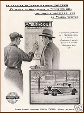 Pubblicita 1930 touring usato  Biella