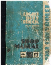 MANUAL DE OFICINA CHEVROLET C10 C20 C30 K10 K20 K30 PICAPE 1982, usado comprar usado  Enviando para Brazil