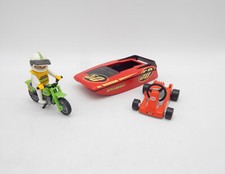 Usado, Playmobil 4341 Rennboot 3575 Go-Kart 3301 Cross-Motorrads Jumpers - unkomplett comprar usado  Enviando para Brazil