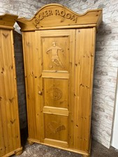 Solid pine wardrobe for sale  SHIPSTON-ON-STOUR