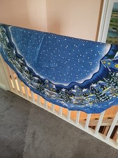 Vintage round tablecloth for sale  GRANTHAM