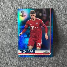 Używany, Topps Champions League Chrom 2018-2019 Thomas Muller Niebieski Refraktor /150 na sprzedaż  PL
