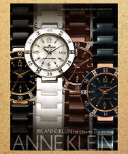 Anne Klein Kolekcja ceramiczna Zegarek - Druk czasopisma Reklamy Efemera Art 2011 na sprzedaż  Wysyłka do Poland