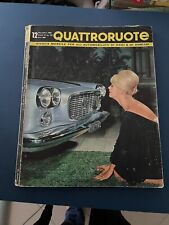 Rivista quattroruote dicembre usato  Canelli
