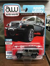 AW AUTO WORLD 2018 JEEP WRANGLER UNLIMITED SAHARA LANÇAMENTO 2 VERSÃO B 3 PRATA comprar usado  Enviando para Brazil