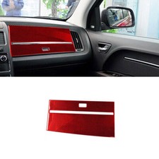 Acabamento interno do painel copiloto fibra de carbono vermelho para Dodge Journey 2009-2010 comprar usado  Enviando para Brazil